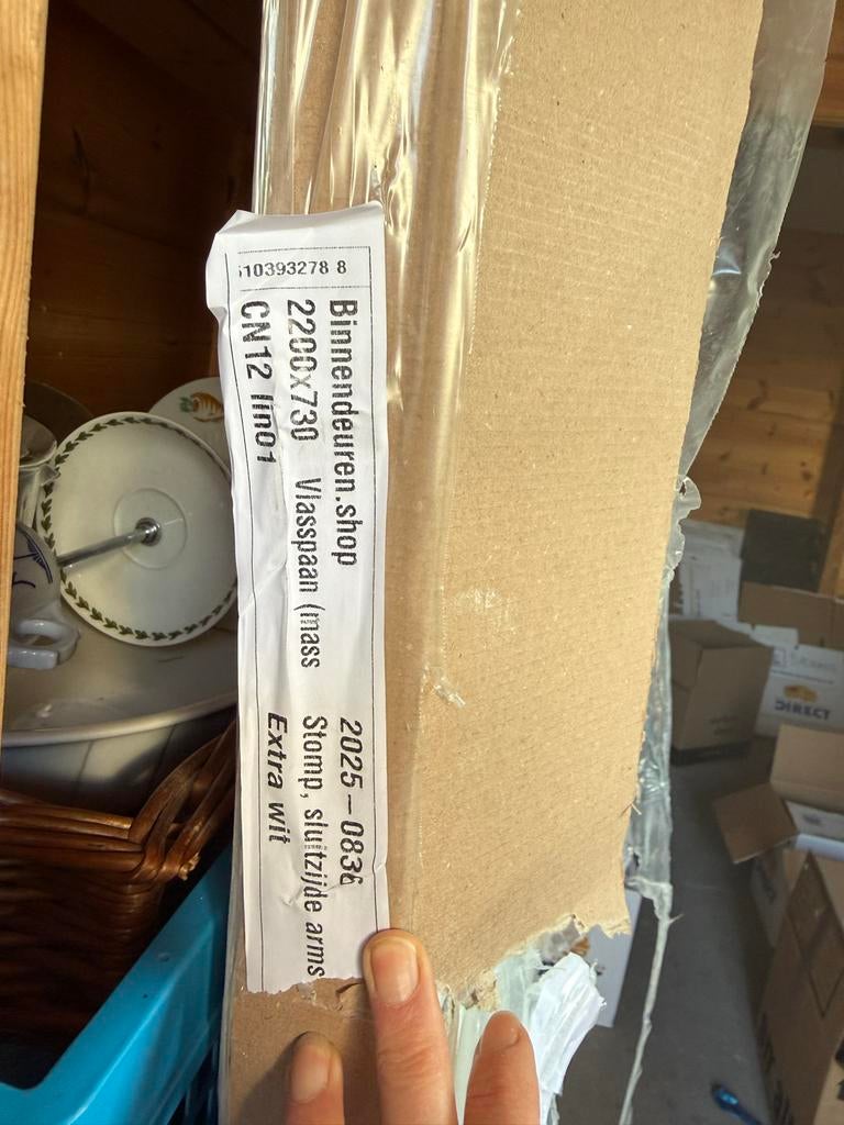 3 Svedex Connect CN12 binnendeuren met toiletslot inkeping, Doe-het-zelf en Verbouw, Deuren en Horren, Ophalen, Minder dan 80 cm