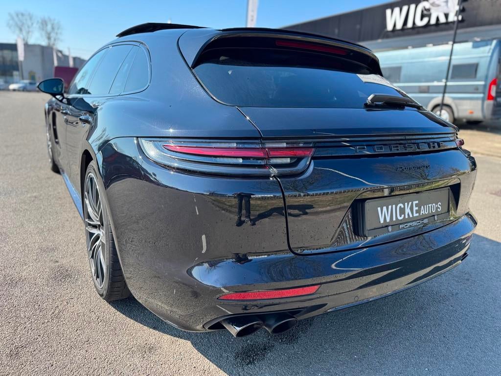 Porsche Panamera Sport Turismo 3.0 4 Softclose Pano Camera A, Gebruikt, 2995 cc, Zwart, Leder