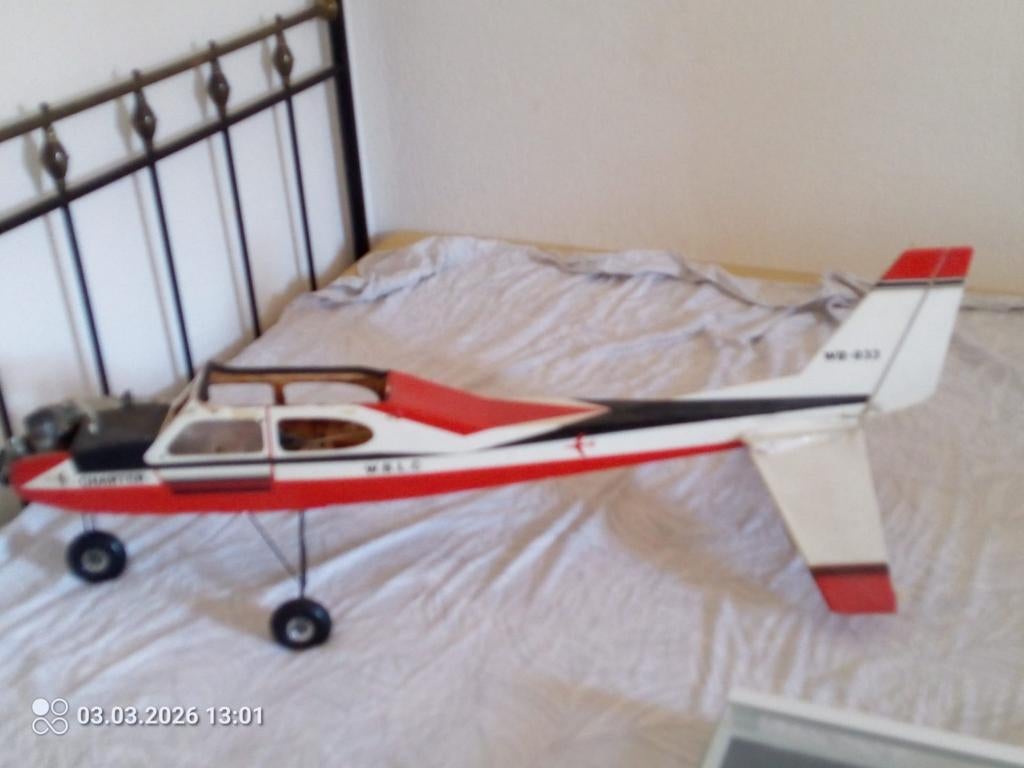 Robbe Charter RC Vliegtuig - Klassiek Modelvliegtuig, Hobby en Vrije tijd, Ophalen of Verzenden, Gebruikt
