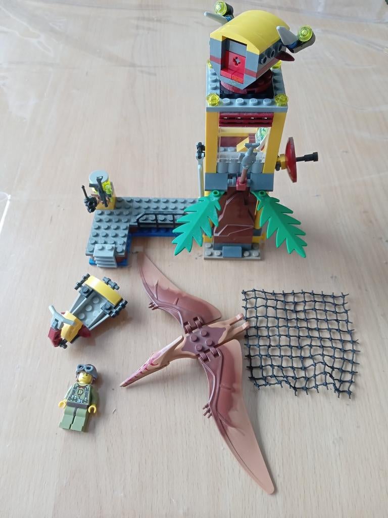 LEGO Dino 5883 Pteranodon Toren Tower Takedown, Kinderen en Baby's, Speelgoed | Duplo en Lego, Gebruikt, Overige thema's, Lego