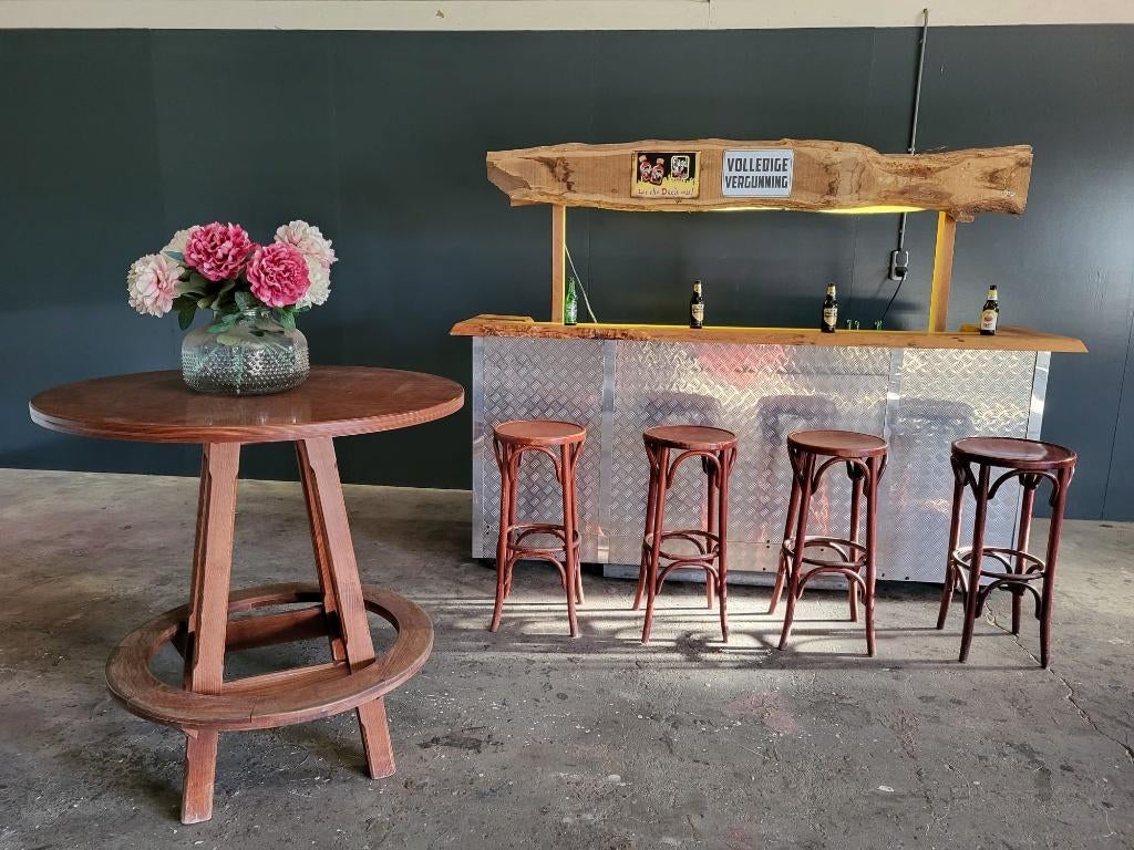 Barren cafe kroeg zuipkeet cafestatafel horeca, Ophalen, Gebruikt