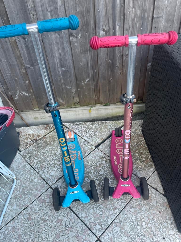 Micro steppen met lichtgevende wielen, Ophalen, Gebruikt, Gewone step