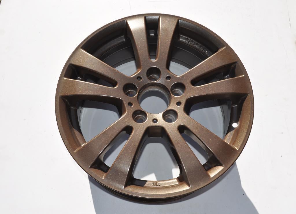 16 inch rial velgen 5x112,  kleur brons, bmw, mercedes, vw, Auto-onderdelen, Velg(en), 16 inch, Zomerbanden, 205 mm