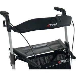 Rollator merk Topro, type Troja met tas en dienblad zgan, Diversen, Rollators, Zo goed als nieuw, Lichtgewicht, Opvouwbaar, Ophalen of Verzenden