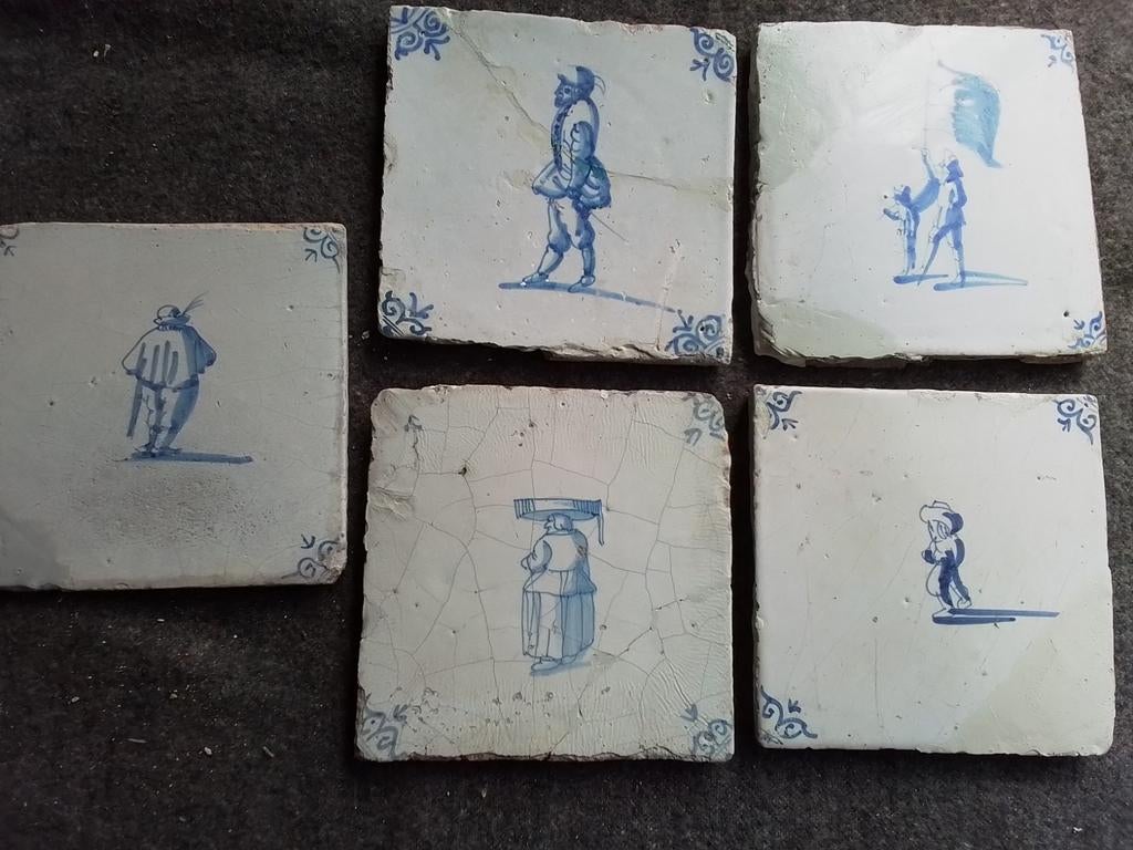 Antieke tegeltjes, Antiek en Kunst, Ophalen