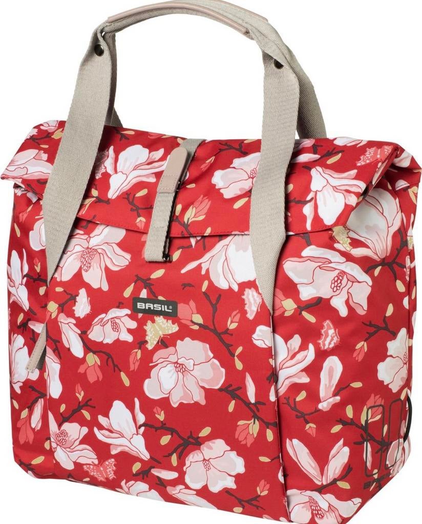 Basil Magnolia enkele fietstas 18 liter, Fietsen en Brommers, Ophalen of Verzenden, Nieuw