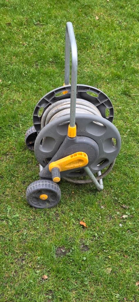 Hazelhoek tuinslangwagen, Ophalen of Verzenden, Gebruikt, Tuinslanghaspel