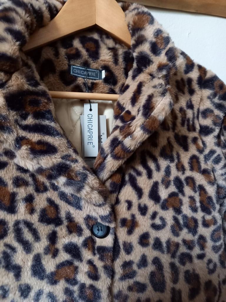Nieuwe meisjes bontjas maat 152-158, Meisje, Nieuw, Ophalen of Verzenden, Chicaprie