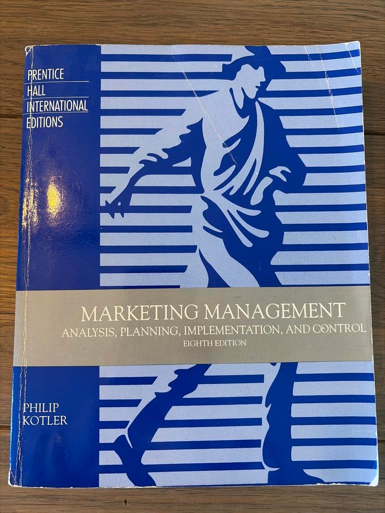 Marketing Management - Philip Kotler (Achtste Editie), Boeken, Ophalen of Verzenden, Gelezen, HBO