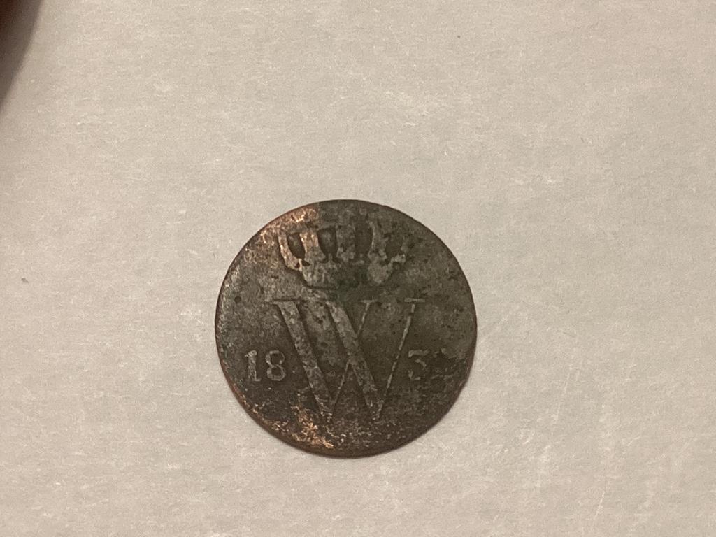 1/2 cent 1832 ( r21), Postzegels en Munten, Munten | Nederland, Ophalen of Verzenden