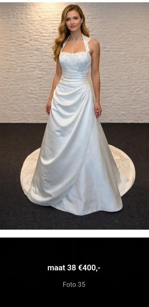 Nieuwe Trouwjurk Maat 38, Ophalen