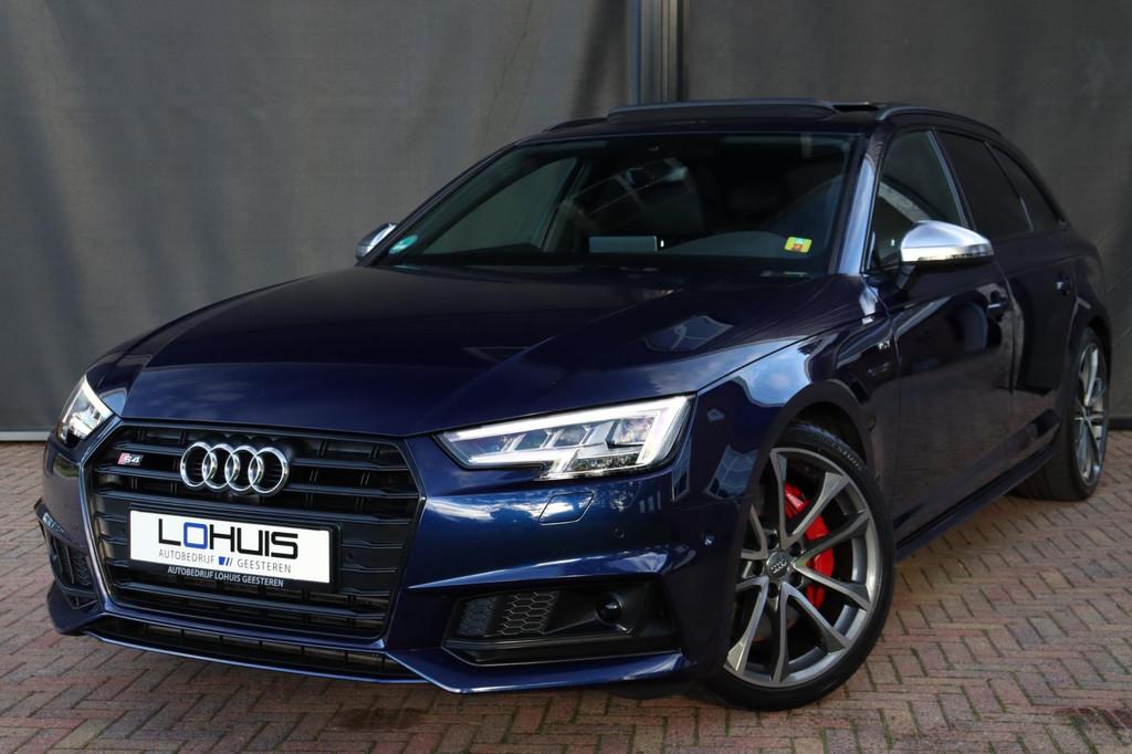 Audi S4 Avant 3.0 Pro Line Plus Pano|Trekhaak|Bom Vol!, Auto's, Euro 6, 2995 cc, Leder en Stof, S4