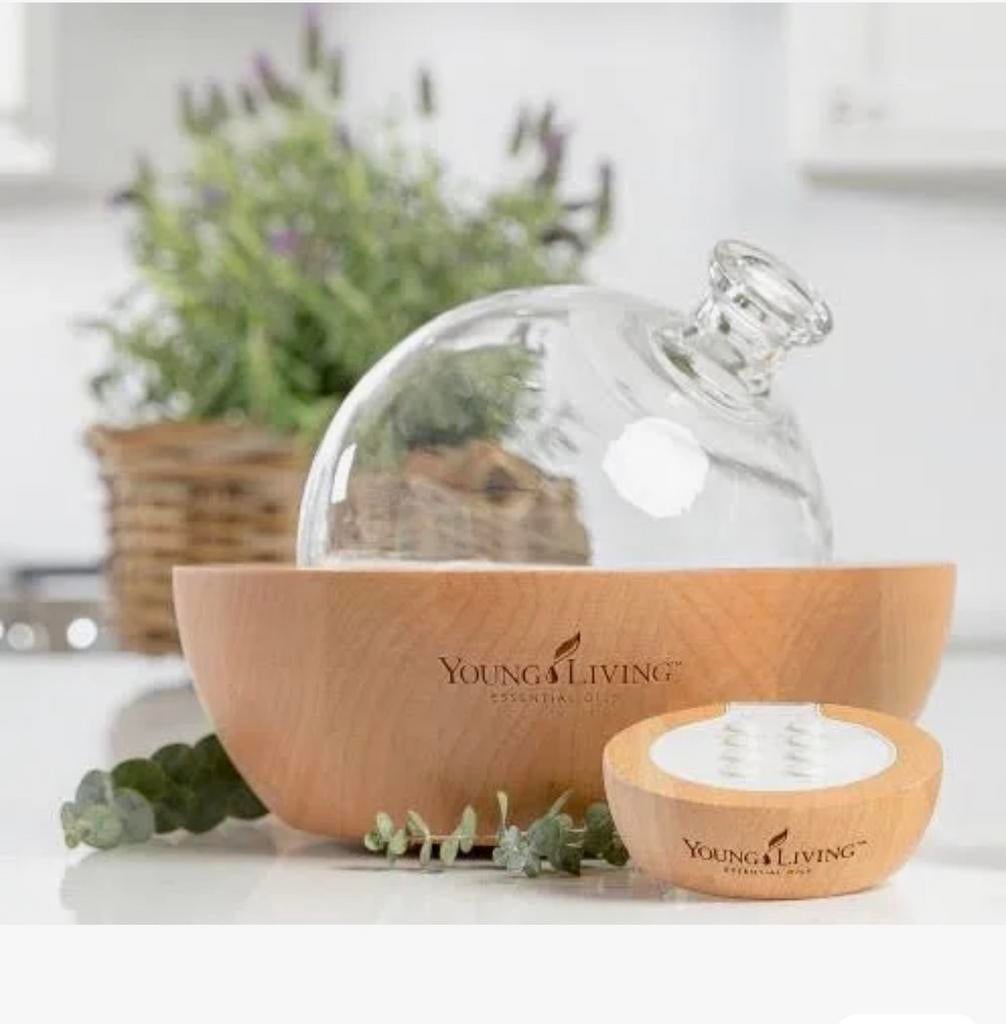 Young Living Aria diffuser, Sport en Fitness, Ophalen of Verzenden, Zo goed als nieuw, Overige typen