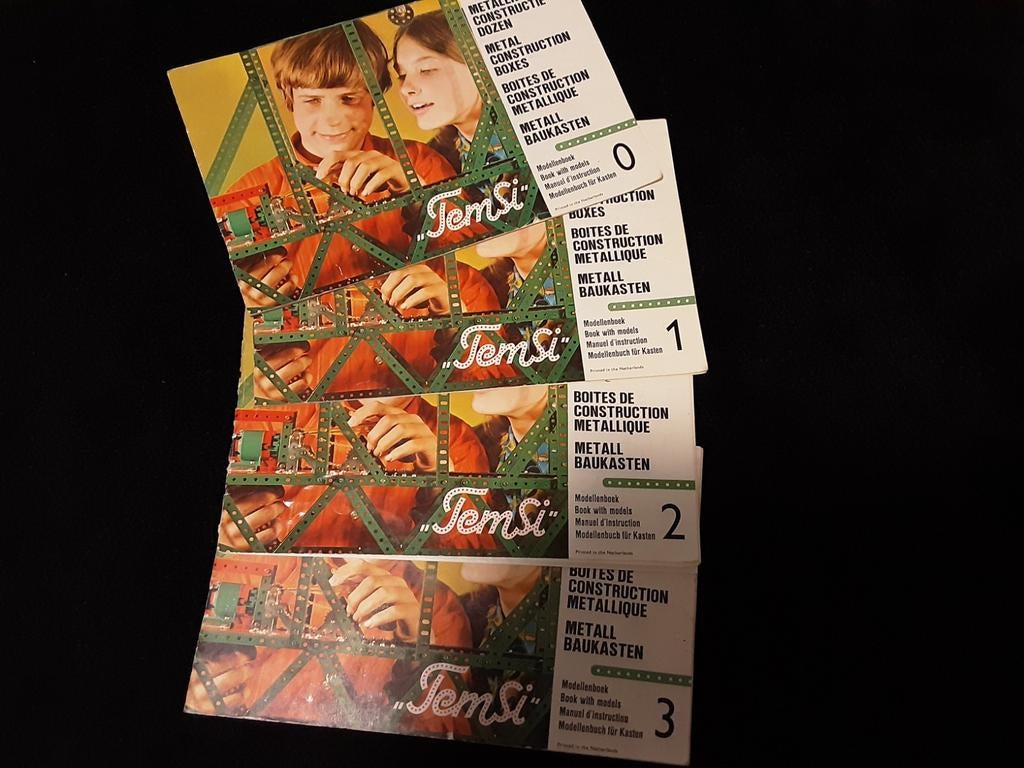 Te koop, Temsi modelbouwboekjes, Hobby en Vrije tijd, Modelbouw | Overige, Ophalen of Verzenden, Zo goed als nieuw, Groter dan 1:32