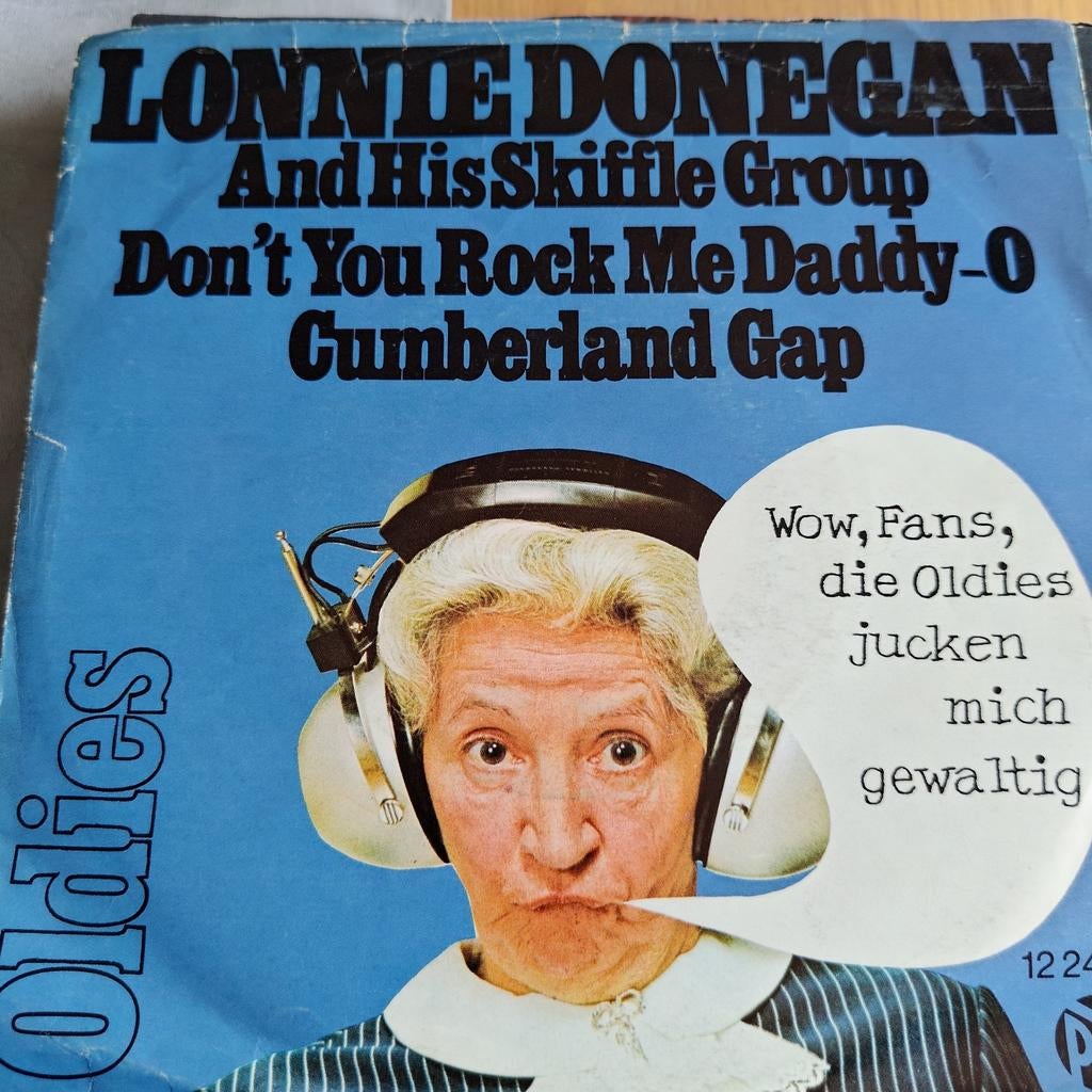 Lonnie Donegan - Don't You Rock Me Daddy-O / Cumberland Gap, Cd's en Dvd's, Vinyl Singles, Ophalen of Verzenden, Gebruikt, 7 inch