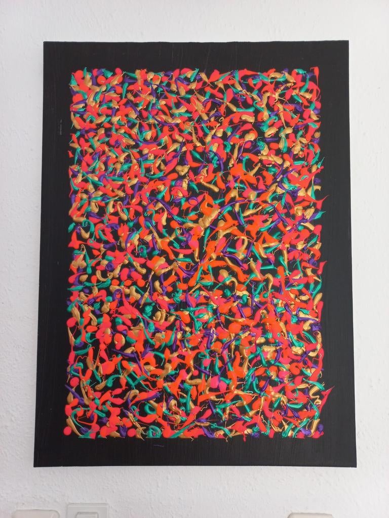 Abstract schilderij., Ophalen of Verzenden