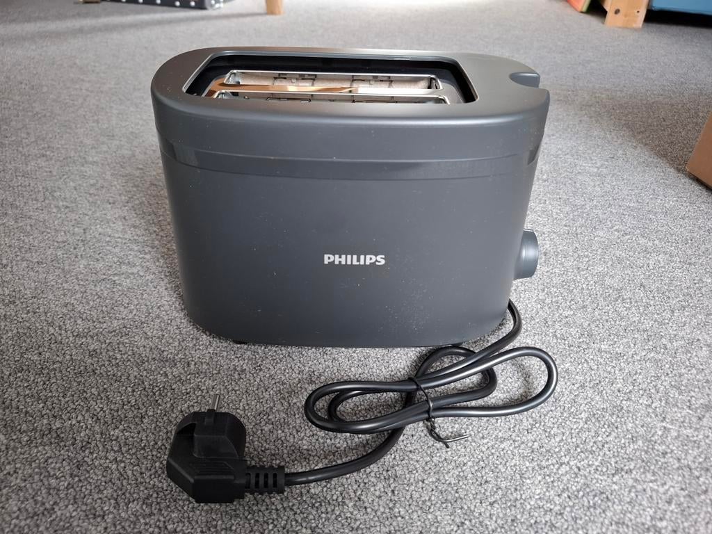 Broodrooster Philips matzwart nieuw, Ophalen of Verzenden, Nieuw, Uitneembare kruimellade