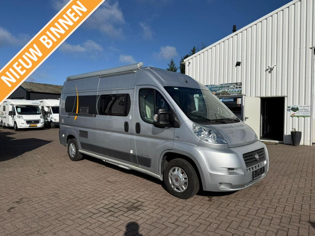 Benimar Benivan 600 met zijbank!!, Buscamper of Camperbus, Fiat, Bedrijf, Tot en met 3