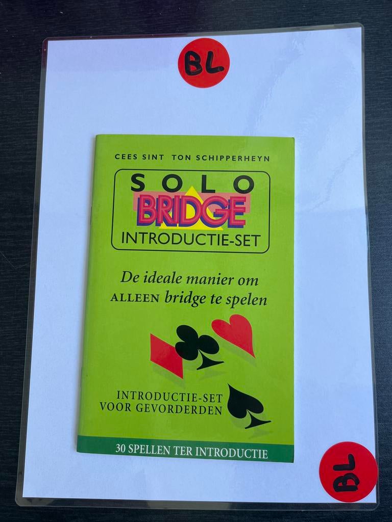 Solo Bridge Introductie-set - Leer Bridge Spelen, Een of twee spelers, Ophalen of Verzenden, Zo goed als nieuw
