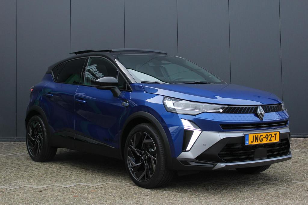 Renault Captur 1.8 E-Tech full hybrid 160Pk esprit Alpine |, Auto's, Renault, 1789 cc, 4 cilinders, Blauw, 23 km/l