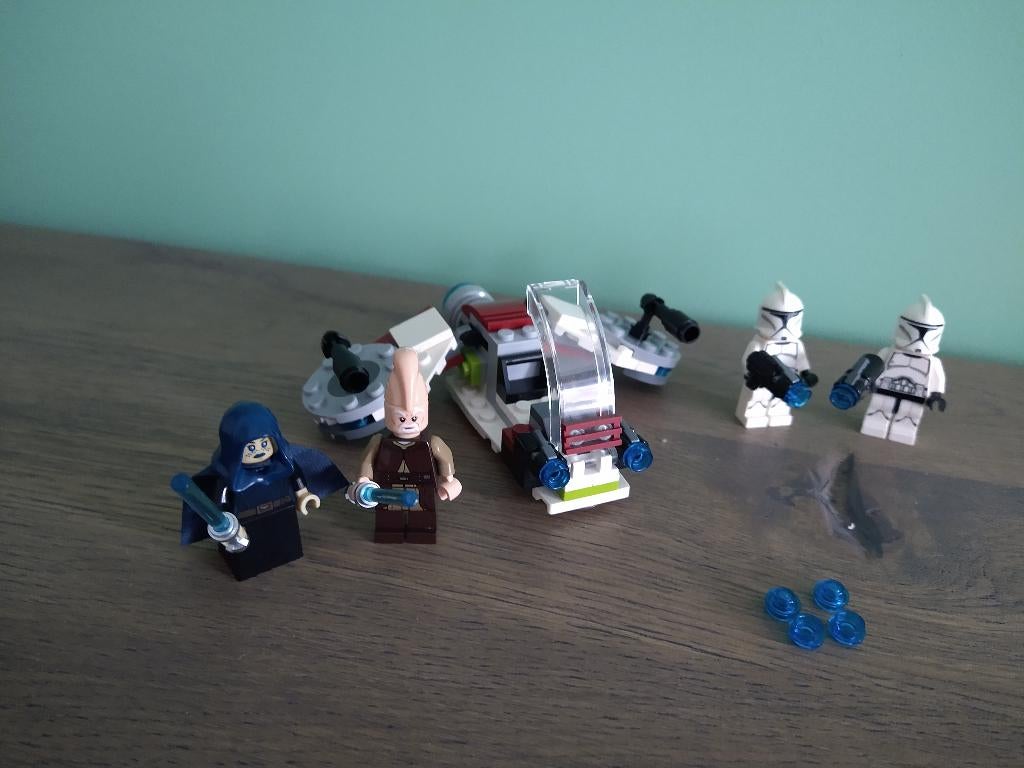 Lego Star Wars 75206 Jedi & Clone Troopers Battle pack, Ophalen of Verzenden, Zo goed als nieuw, Complete set, Lego