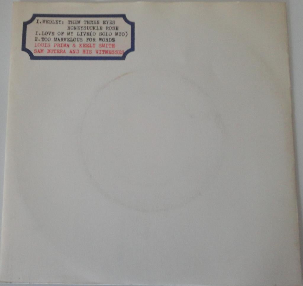 Louis Prima & Keely Smith e.a. > Medley, Gebruikt, 7 inch, Single, Ophalen of Verzenden