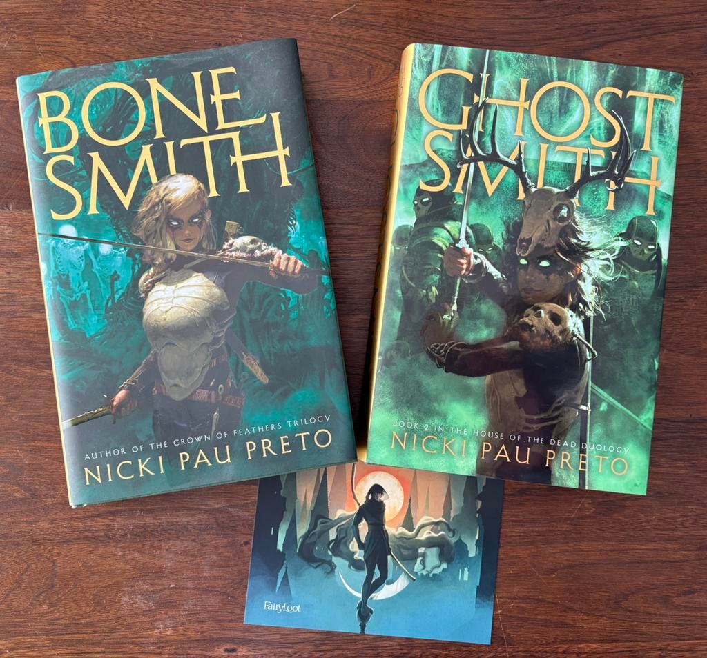 Bone Smith & Ghost Smits - Nicki Pau Preto gesigneerd, Boeken, Ophalen of Verzenden, Zo goed als nieuw