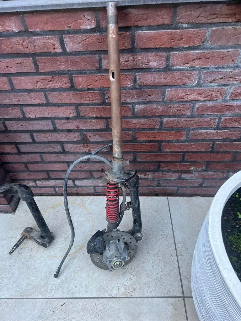 Voorvork Vespa sprint krom, Fietsen en Brommers, Brommeronderdelen | Scooters, Ophalen, Zo goed als nieuw, Overige typen, Vespa