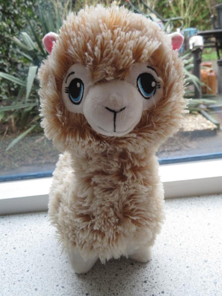 Alpaca of Lama merk Krüger Gregoriades meet ca 28 cm hoog, Ophalen of Verzenden, Zo goed als nieuw, Overige typen