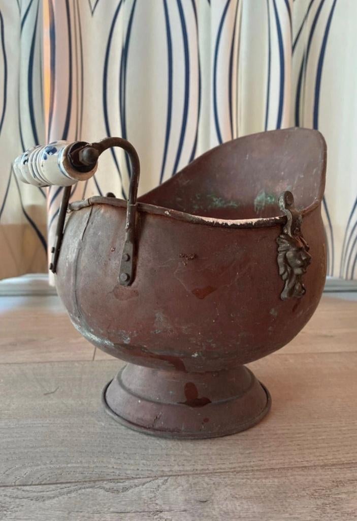 Koperen Kolenkit, Ophalen of Verzenden, Koper