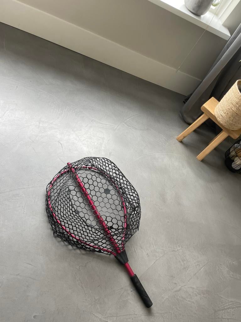 Rubber schepnet, Ophalen, Zo goed als nieuw, Net of Fuik