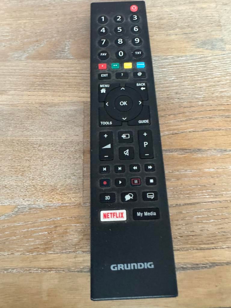 Grundig Smart TV Afstandsbediening - Origineel, Audio, Tv en Foto, Afstandsbedieningen, Ophalen of Verzenden, Gebruikt, Origineel