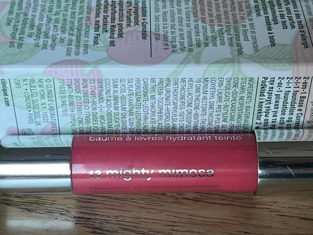 Clinique Chubby Stick Moisturizing Lip Balm13 Mighty Mimosa, Lippen, Nieuw, Ophalen of Verzenden, Make-up