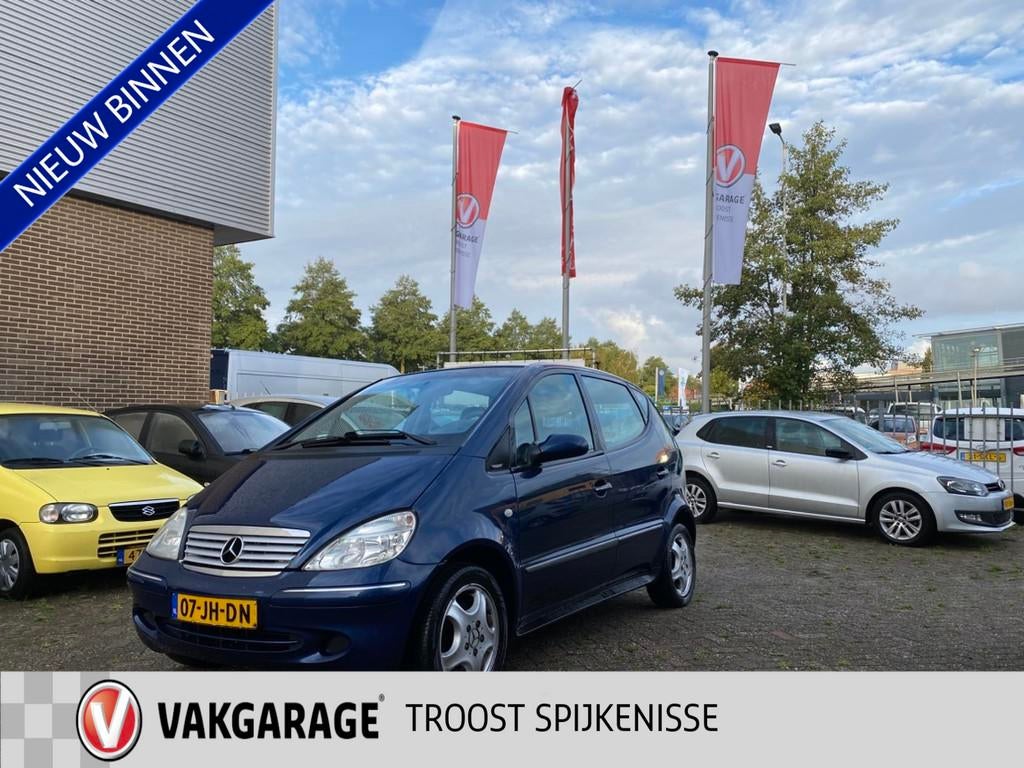 Mercedes-Benz A-Klasse 140 Elegance Lang,Apk 21-07-2026,Trek, Voorwielaandrijving, Stof, Gebruikt, 4 cilinders