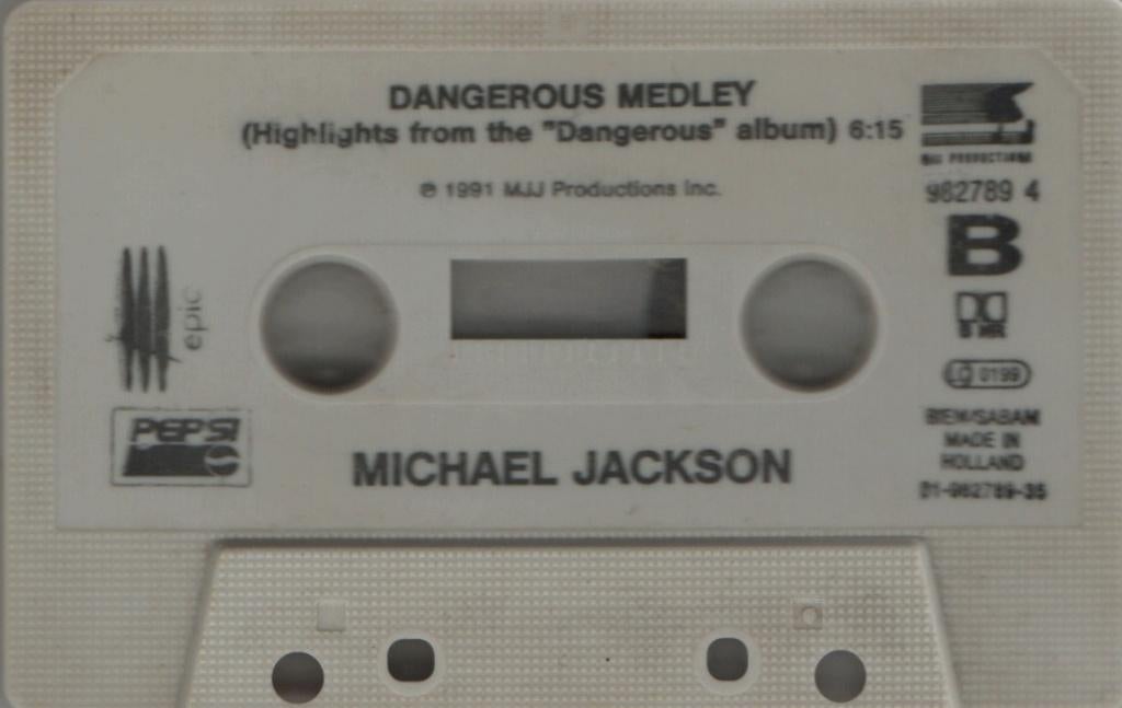 Cassettebandje Michael Jackson – Highlights From Dangerous, Cd's en Dvd's, Cassettebandjes, Ophalen of Verzenden, Gebruikt, Pop