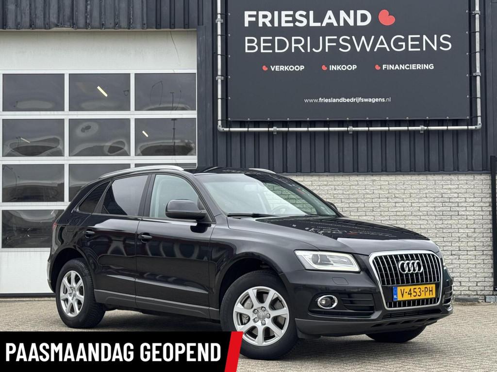 Audi Q5 3.0 TDI 245pk V6 Quattro GRIJS KENTEKEN in zeer nett, Euro 5, Stof, Gebruikt, Zwart