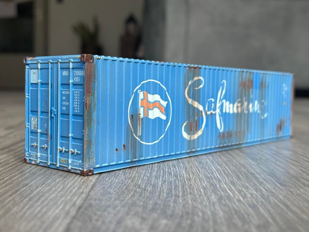 Safmarine verouderde container no tekno, Ophalen of Verzenden, Bus of Vrachtwagen, Tekno