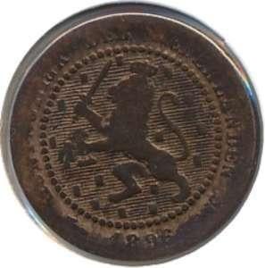 Nederland 1 Cent 1896 Wilhelmina, Postzegels en Munten, Munten | Nederland, Ophalen of Verzenden, Koningin Wilhelmina, 1 cent