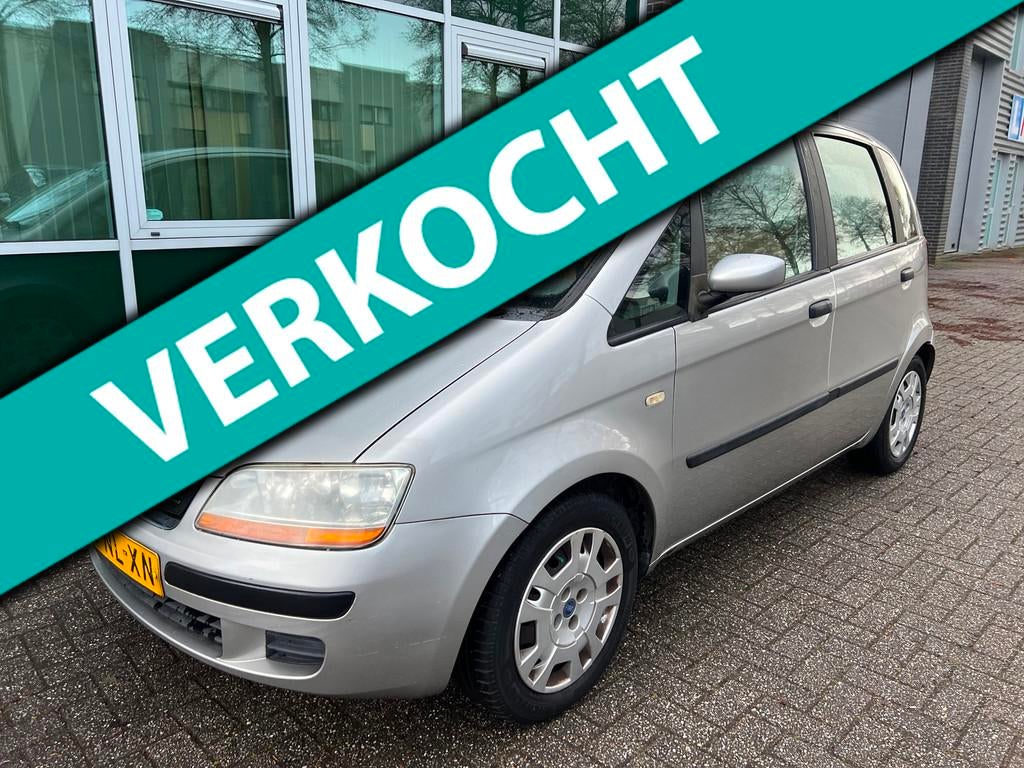 Fiat Idea 1.4-16V INRUILKOOPJE - AIRCO - NIEUWE APK !, Auto's, Fiat, Voorwielaandrijving, 15 km/l, Idea, 400 kg