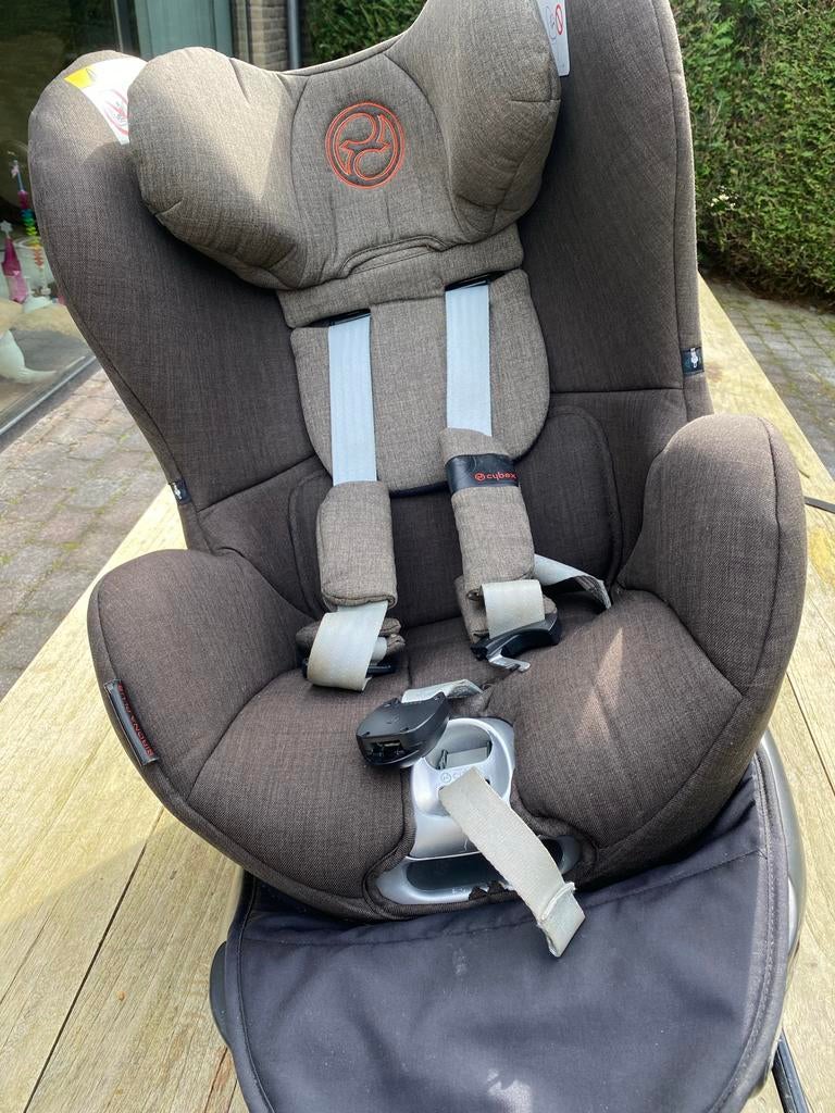 2x Cybex Sirona v1.2 Platinum Plus autostoel, Kinderen en Baby's, Autostoeltjes, Gebruikt, 0 t/m 18 kg, Verstelbare rugleuning