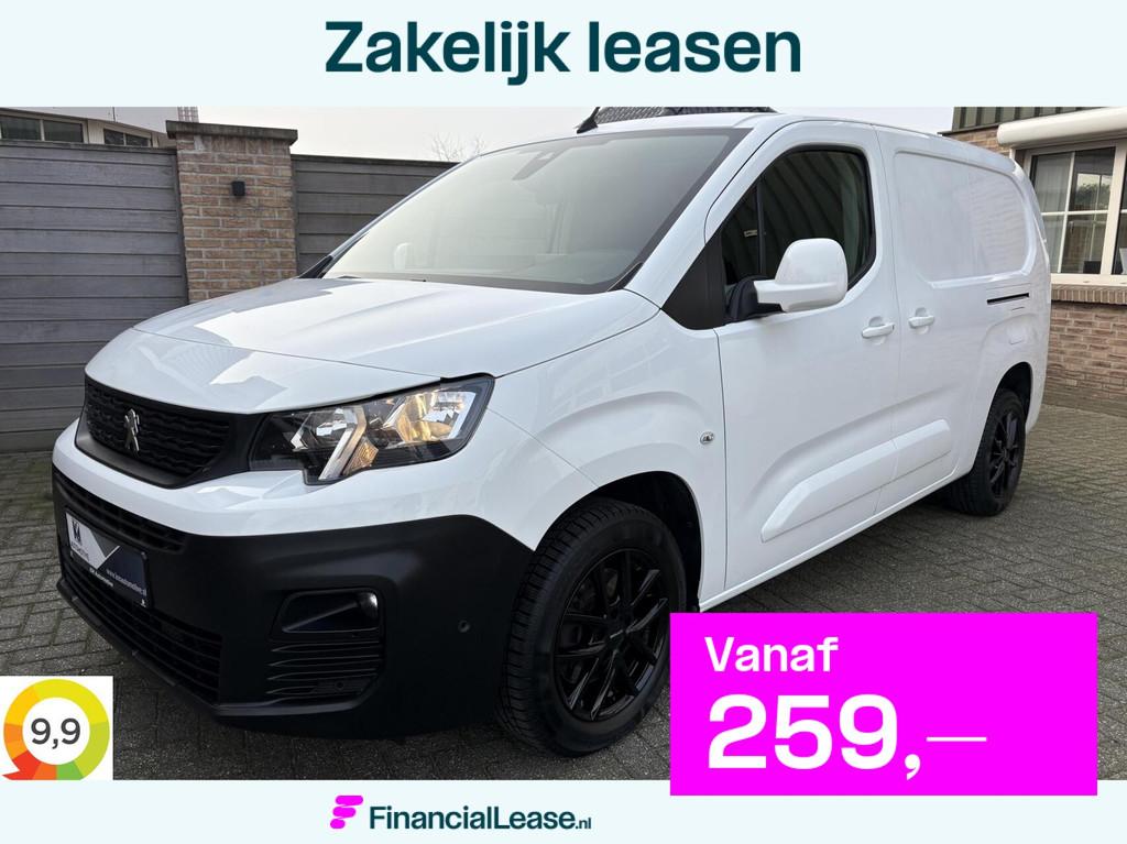 Peugeot Partner 1.5 BlueHDI Long L2|Automaat|Carplay|Camera, Euro 6, 4 cilinders, Wit, Bedrijf