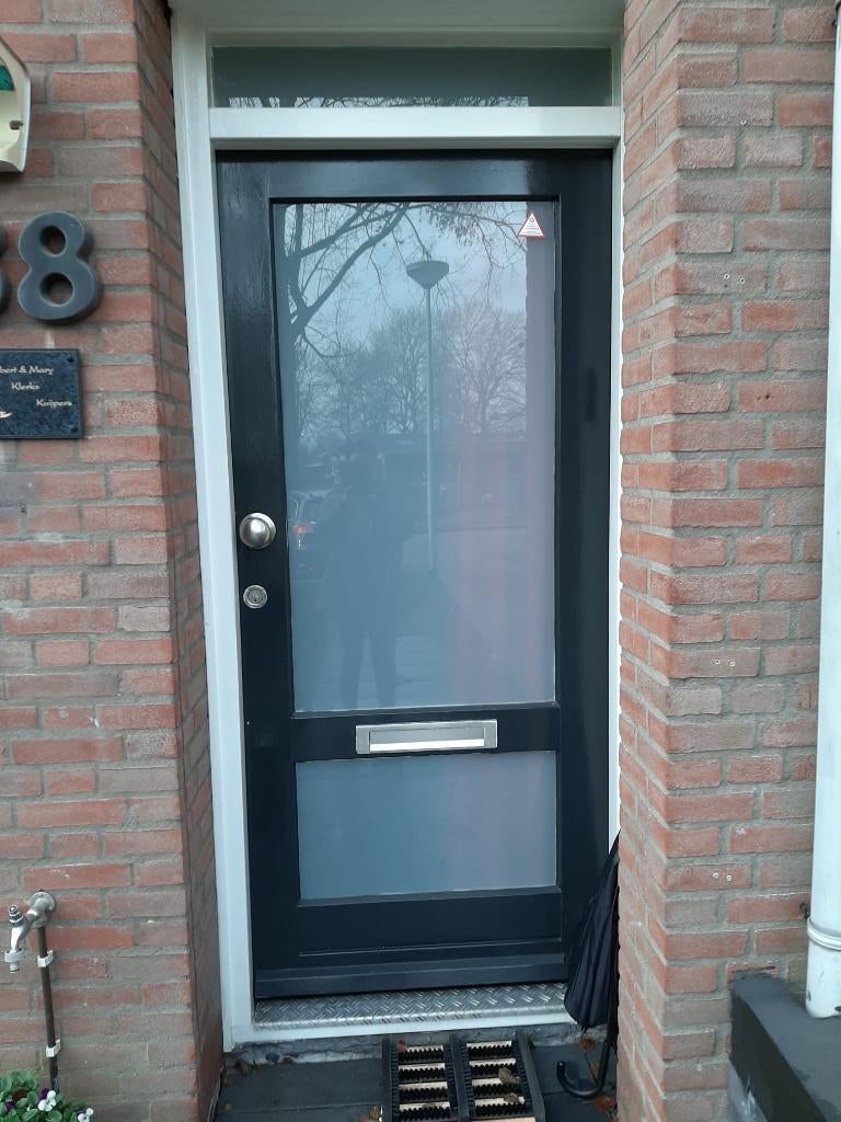 voordeur 201,5 x 91,5, Doe-het-zelf en Verbouw, Deuren en Horren, Ophalen, Gebruikt, 80 tot 100 cm, Buitendeur