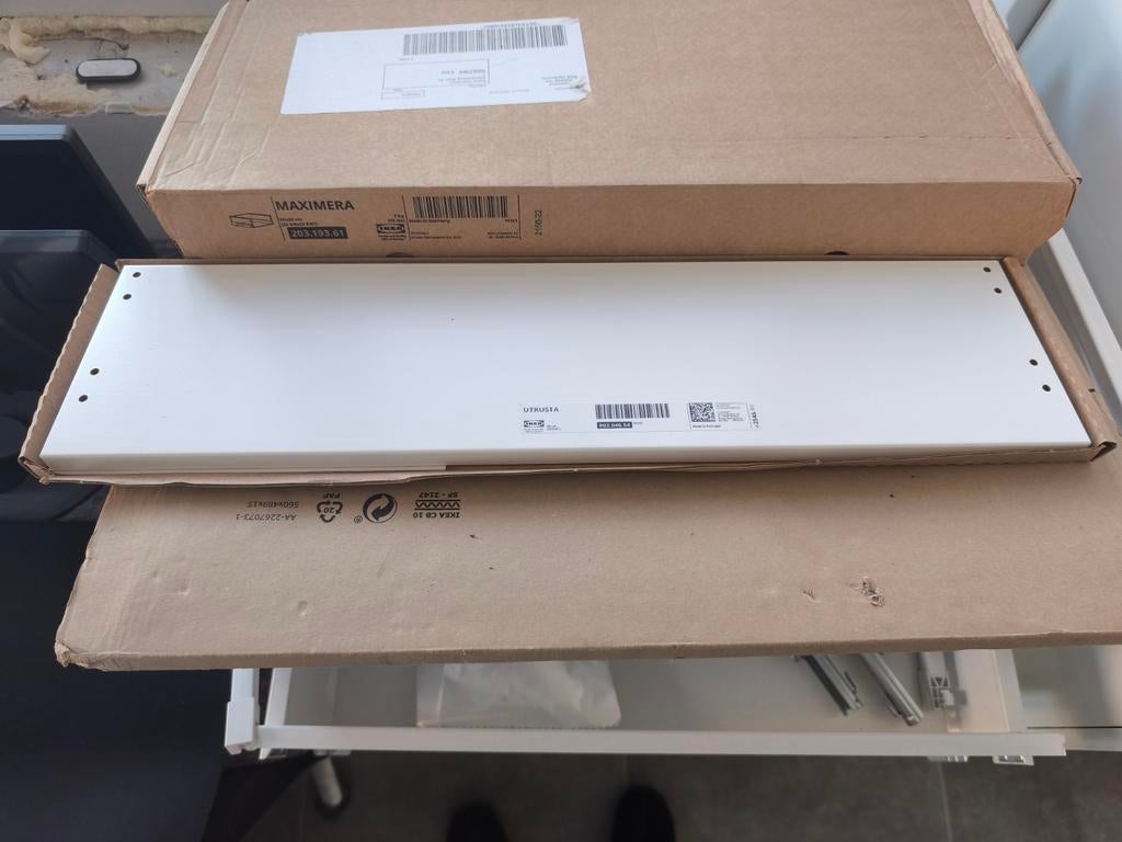 IKEA Utrusta ladefront wit, Ophalen, Wit, Nieuw, 50 tot 100 cm