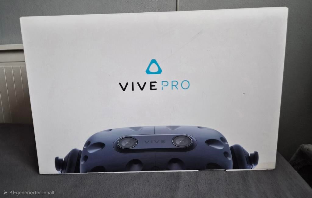 HTC Vive Pro Complete VR Set + doos, Spelcomputers en Games, Virtual Reality, Ophalen of Verzenden, Zo goed als nieuw, VR-bril