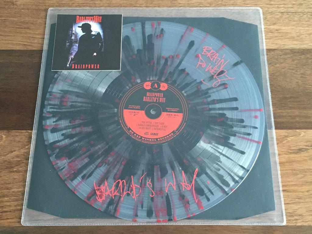 Vinyl LP Brainpower Barlitos Way SPLATTER GESIGNEERD NIEUW 3, Ophalen of Verzenden, Nieuw in verpakking, 12 inch, Rap of Hip Hop
