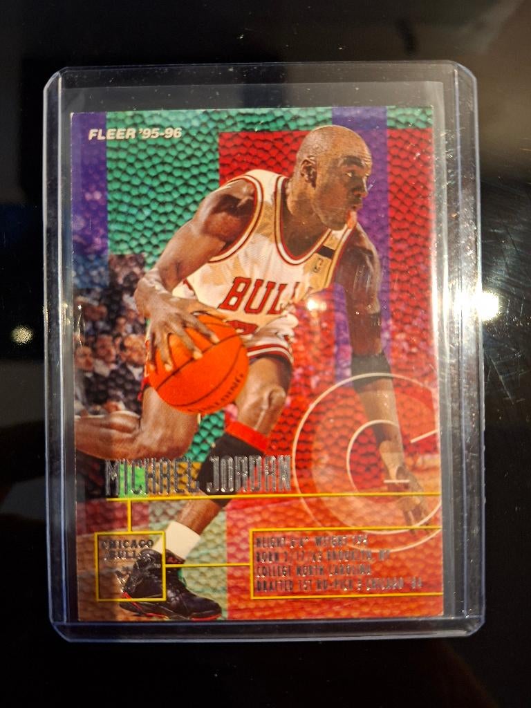 Michael Jordan Fleer 95/96 #22 Basketball card, Verzenden, Zo goed als nieuw, Buitenlandse clubs, Spelerskaart