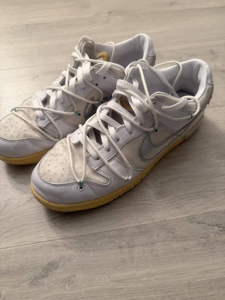 Nike off white dunk lot 1 maat 47, Kleding | Heren, Schoenen, Nike SB, Ophalen of Verzenden, Sneakers of Gympen, Gedragen