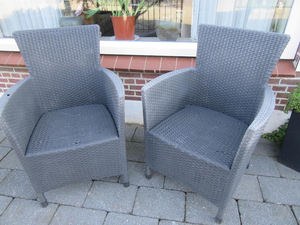 tuinset, Tuin en Terras, Tuinsets en Loungesets, Ophalen, 4 zitplaatsen, Kunststof, Gebruikt