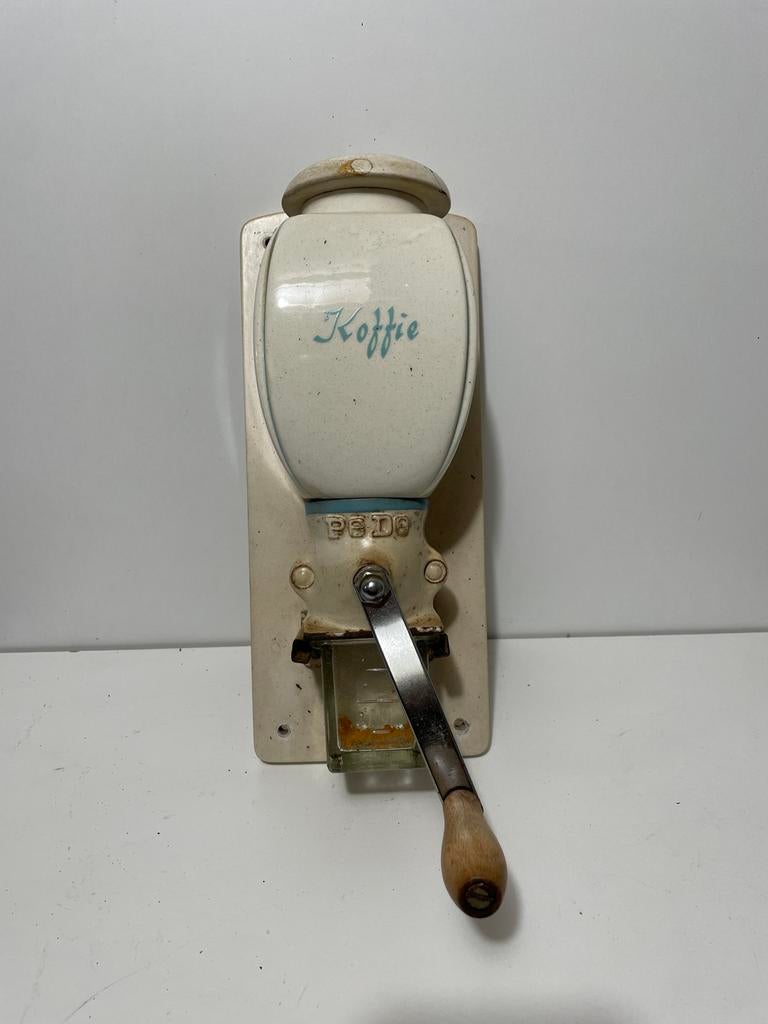 Vintage Pede Wandkoffiemolen - Antieke Koffiemolen, Ophalen of Verzenden