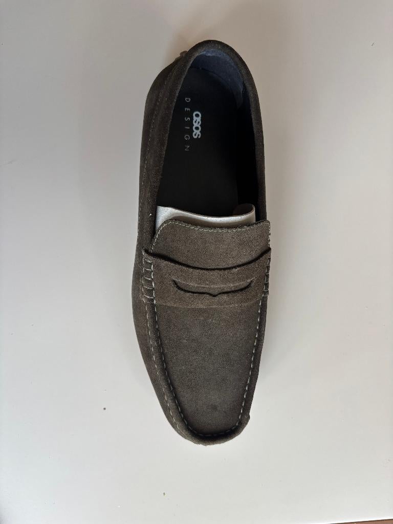 ASOS Design suède penny loafers, Loafers, Overige kleuren, Nieuw, Ophalen of Verzenden